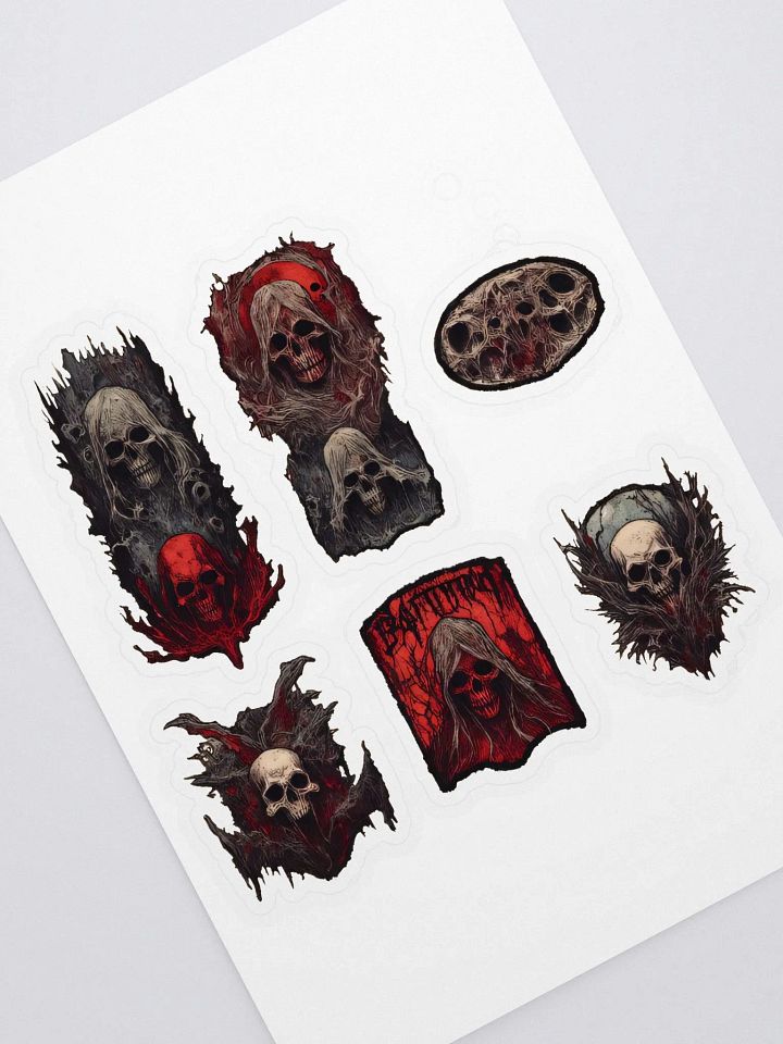 Death Metal Sticker Set product image (1)