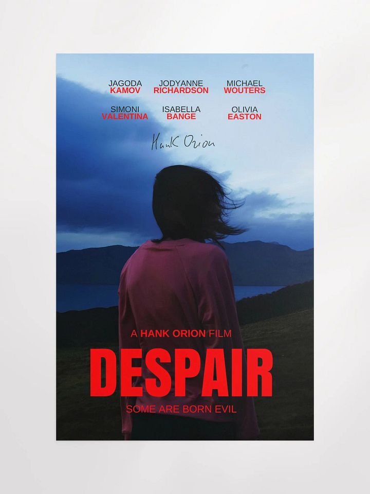 Despair - Official Signed Movie Poster | A Film by Hank Orion product image (1)