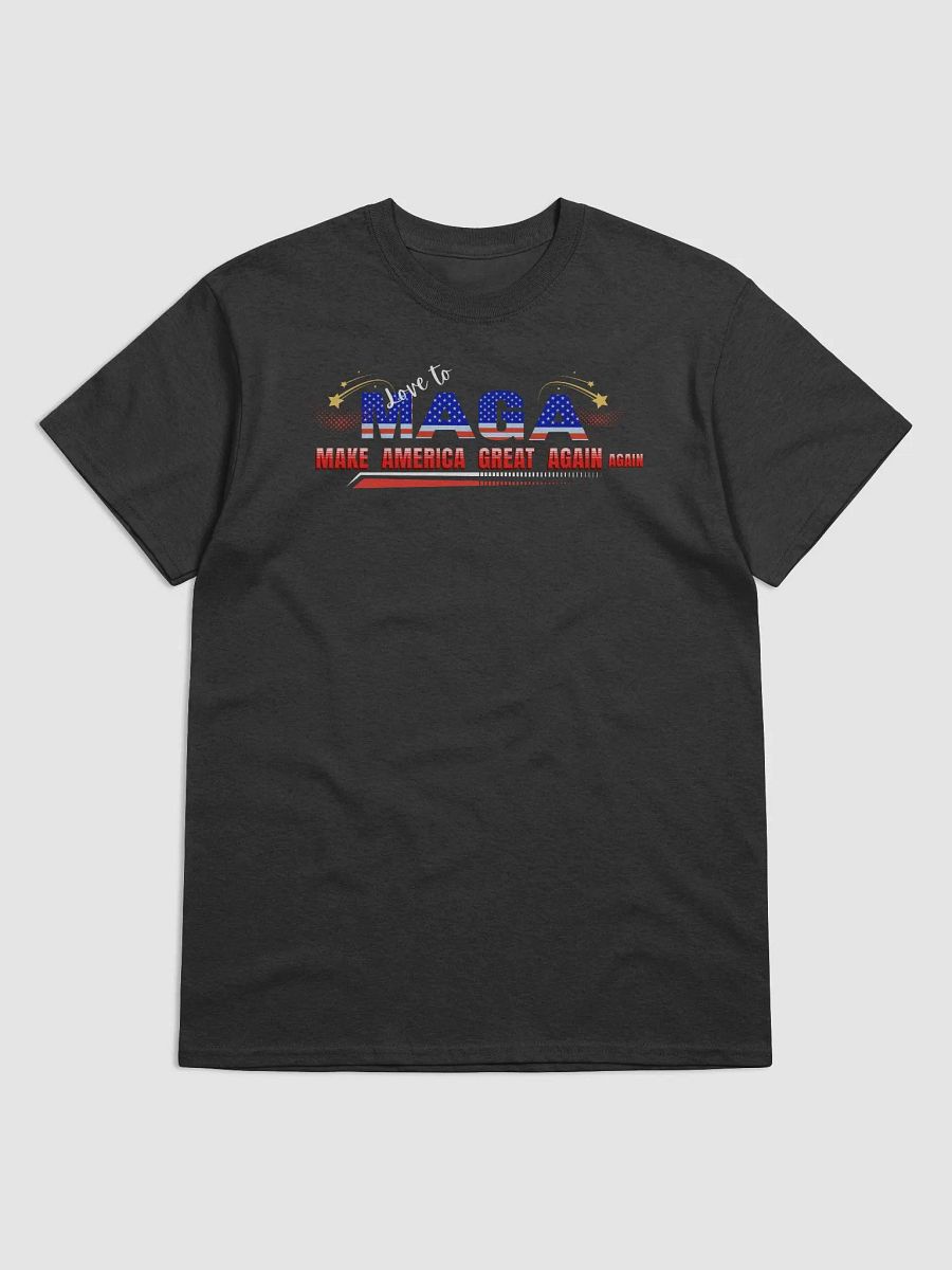 Maga t shirts We love to Make America Great again again fit large sizes Gildon 100% cotton product image (1)