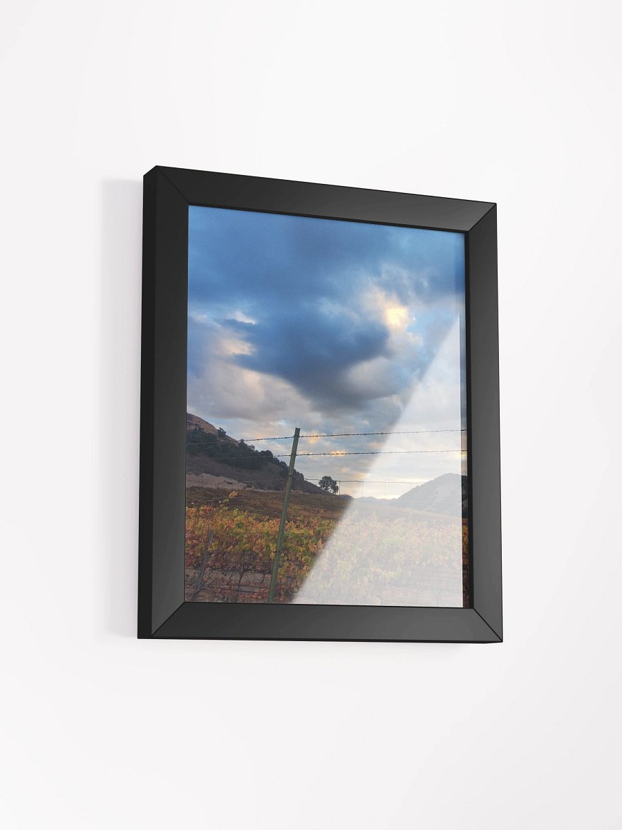 Autumn Vineyard Serenity Framed Poster product image (3)