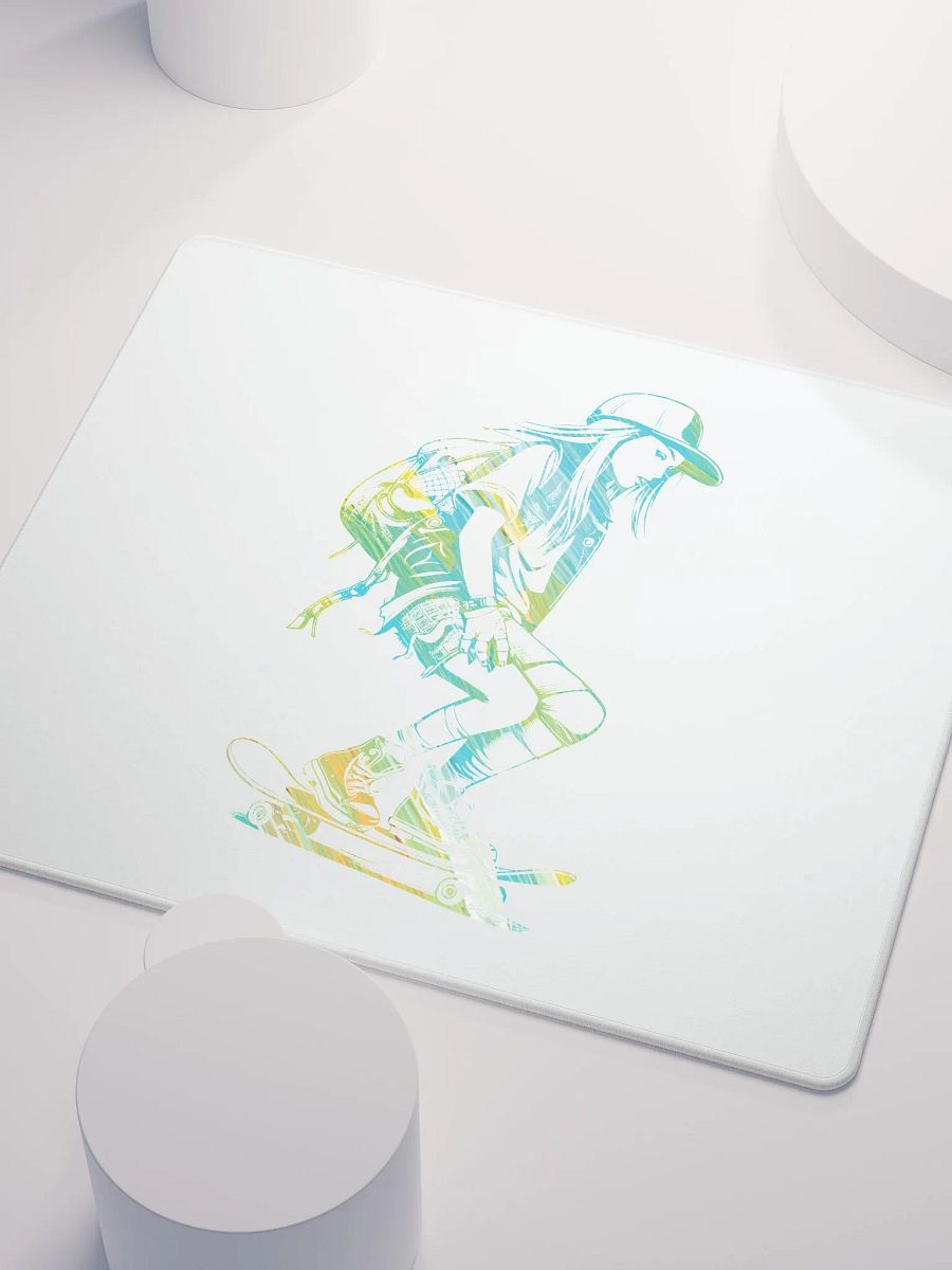 GIRL ON SKATEBOARD Skateboard, skateboarding, skater, skate, retro, vintage, girl, skateboarder, woman, skating, skate clothing product image (3)