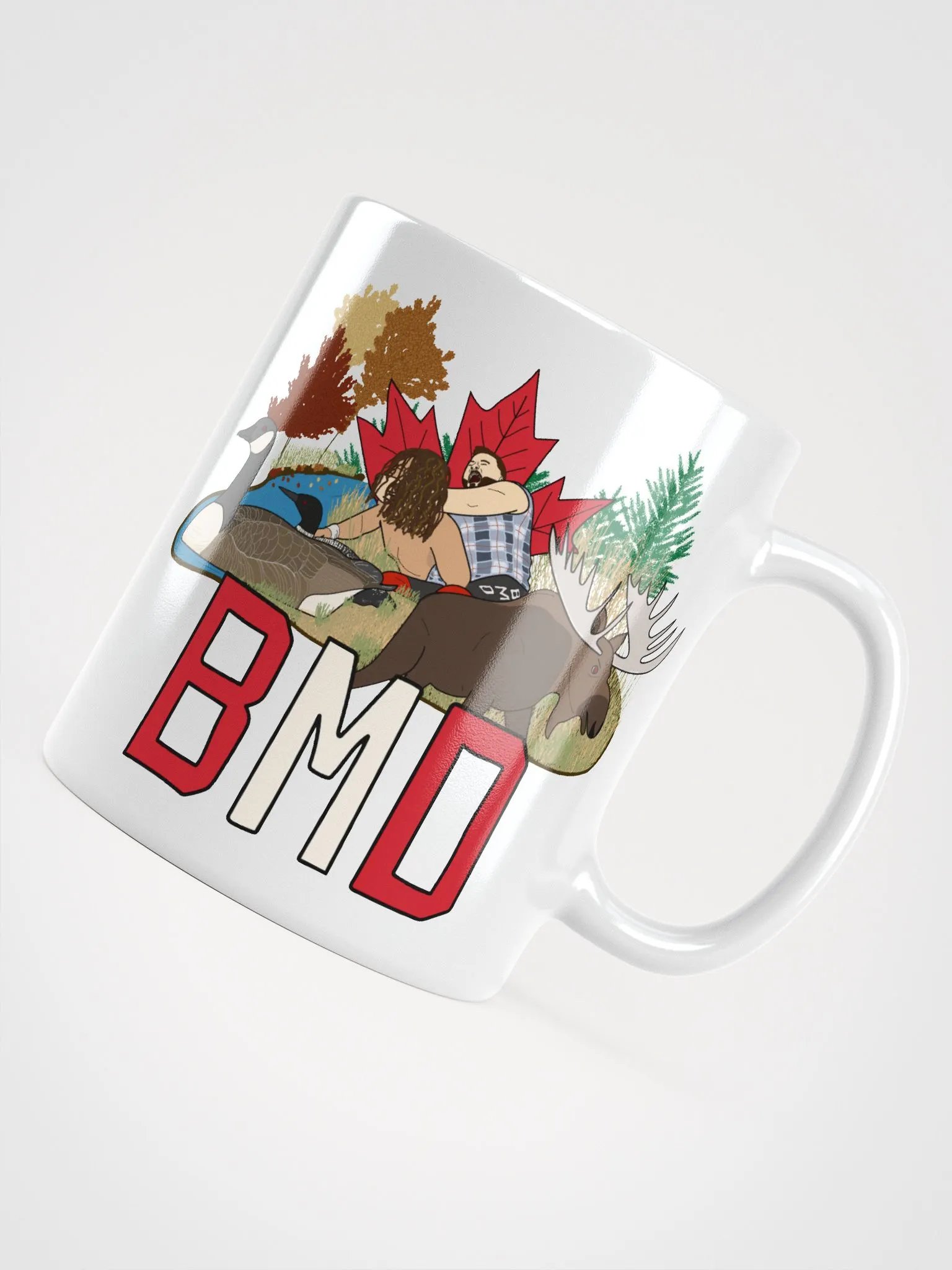 BMD Canadian Wrestling Coffee Mug product image (4)