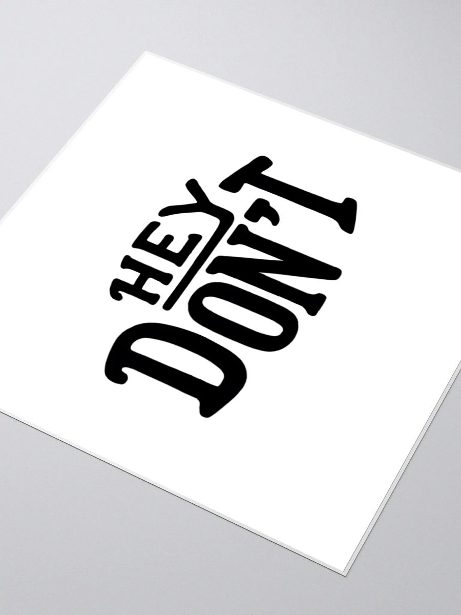 Hey Don't stickers product image (7)
