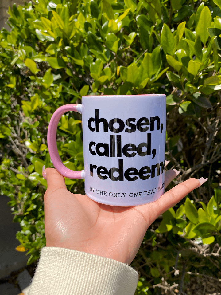 Chosen, Called, Redeemed Ceramic Mug product image (1)