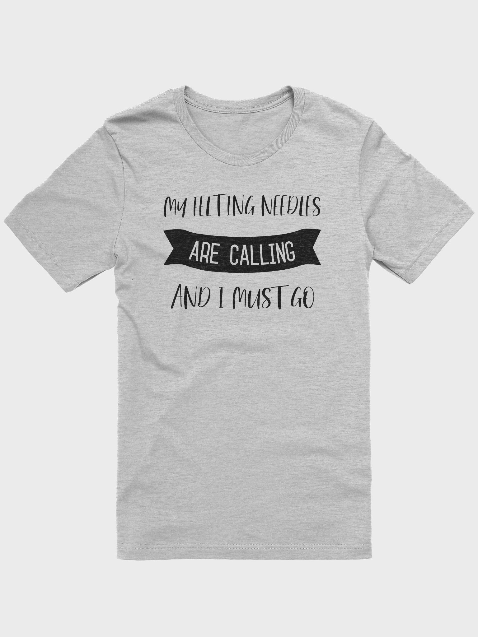 🐑 The Call of the Wool Tee: Needle Felting T-Shirt product image (1)