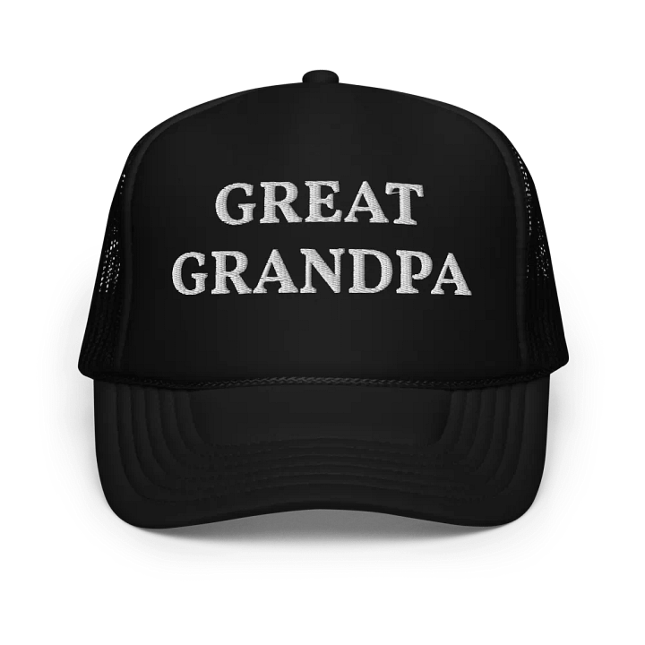 Great Grandpa - Embroidered Trucker Cap Hat product image (1)