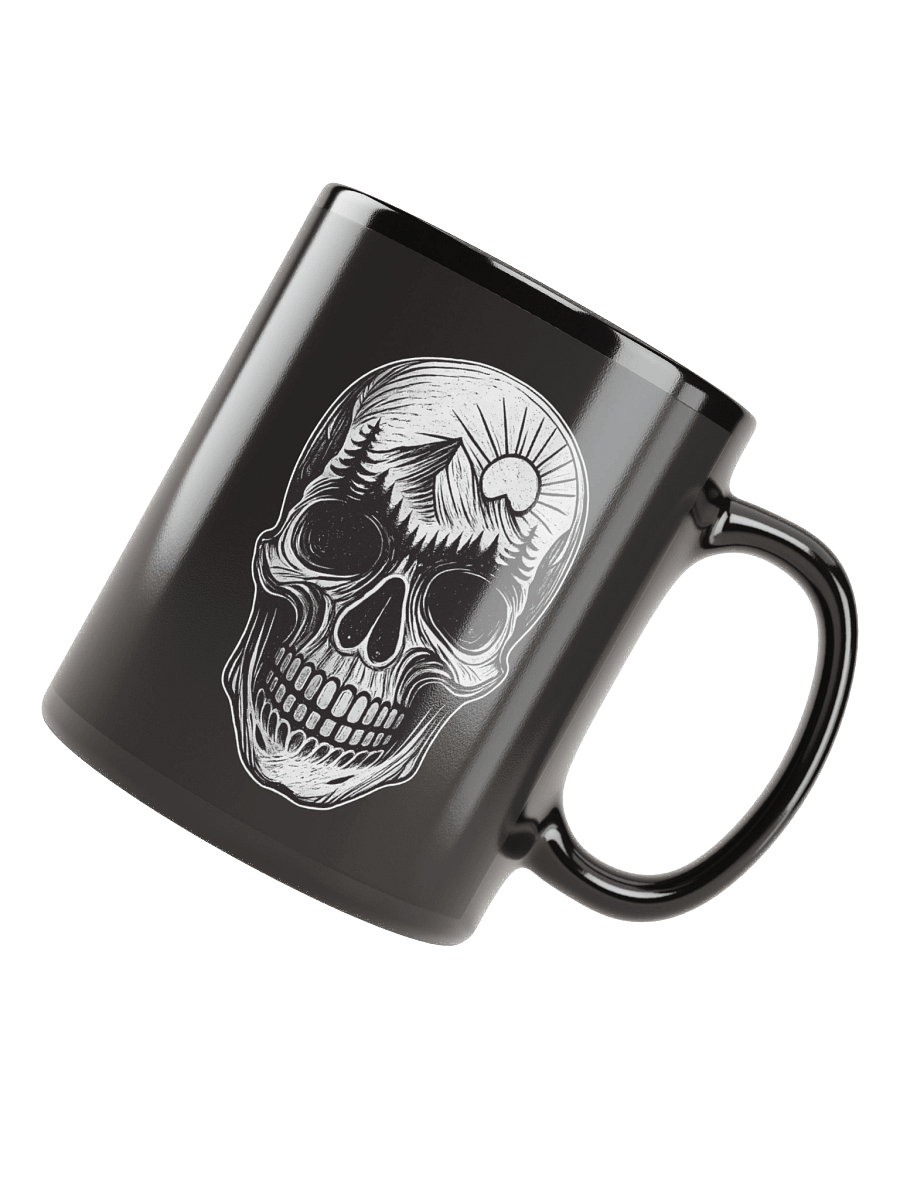 Rugged Sportsmen Skull & Mountain Coffee Mug product image (7)