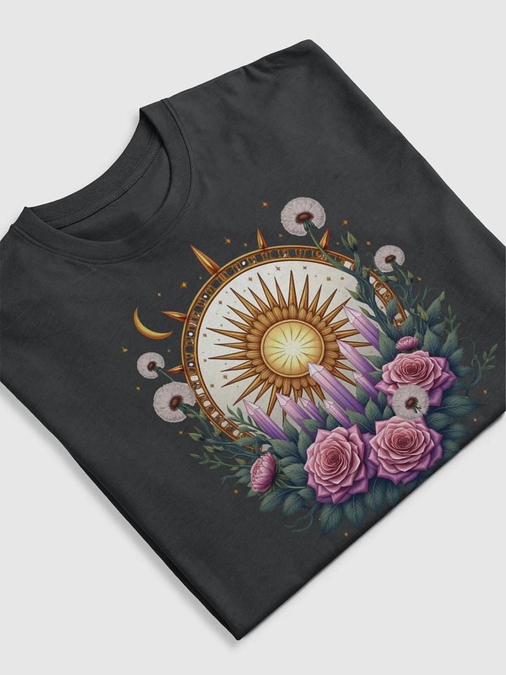 Mystical Sun and Crystal Rose Garden - Celestial Boho Design product image (2)