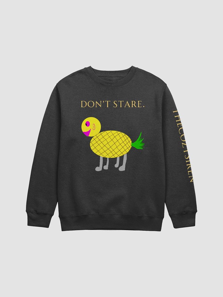 'DON'T STARE' Unisex Essential Crewneck product image (1)