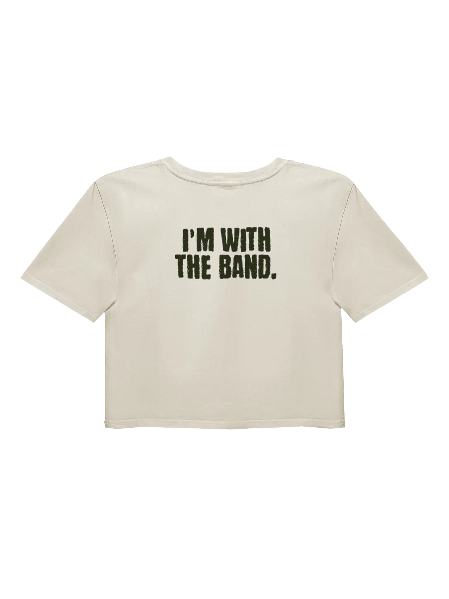 I'm With The Band Crop Top product image (1)