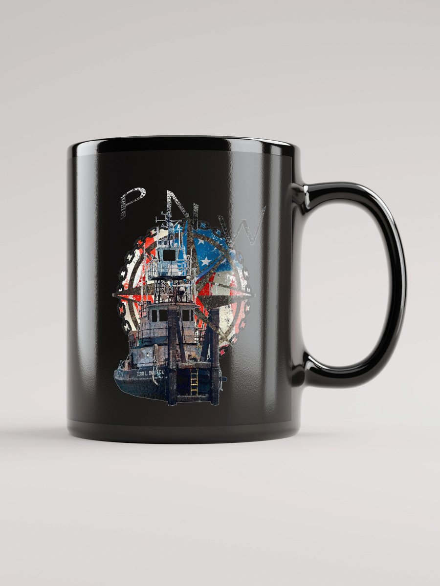 Flage PNW Compass Rose Terri L. Brusco Mug 11oz & 15oz product image (1)