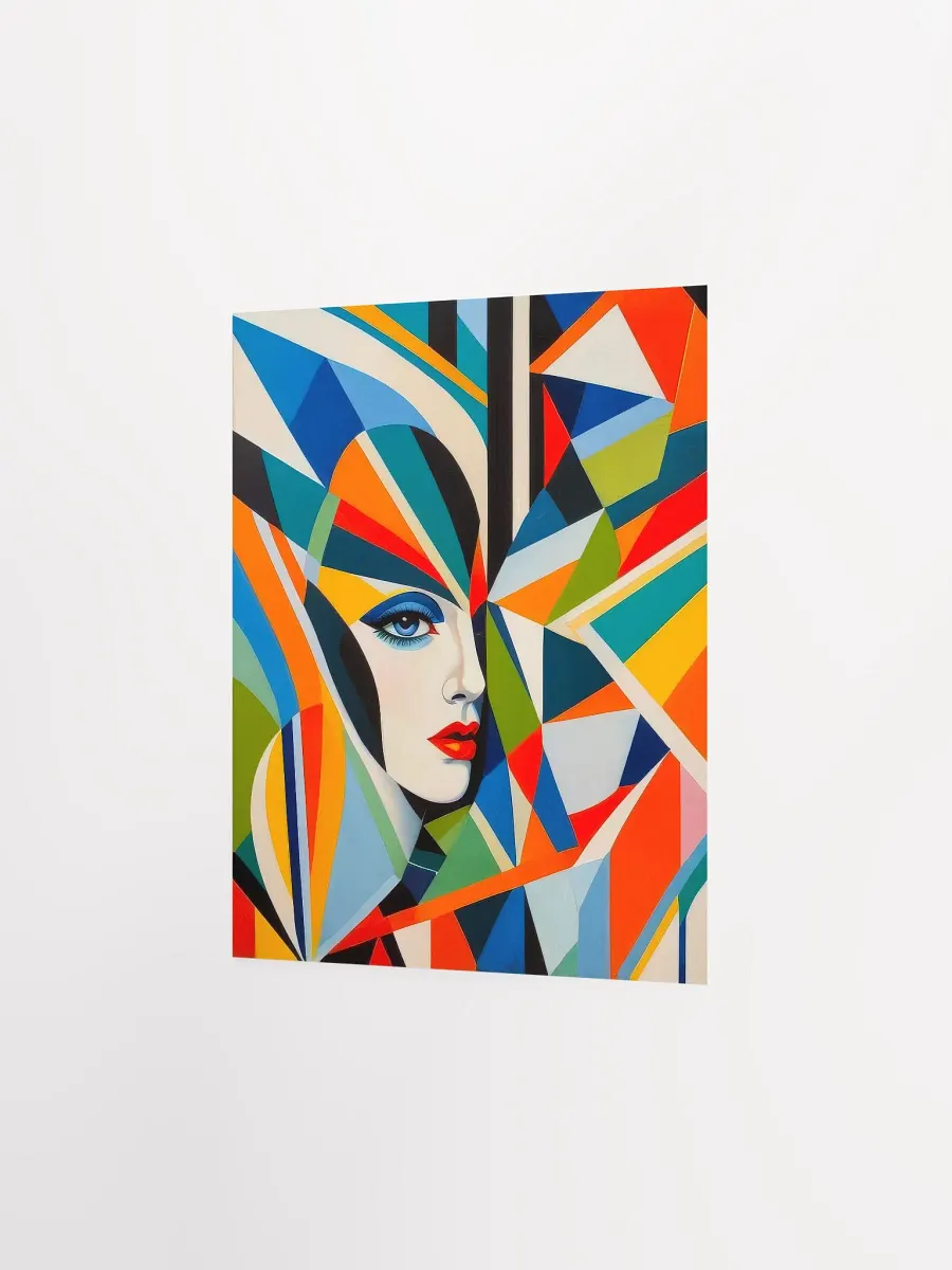 Geometric Beauty - Poster - Small and Standard Sizes - 8x10-11x14-12x16-16x20 Inches product image (2)