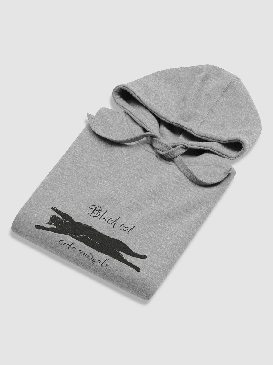 Stylish Black Cat Unisex Hoodie product image (6)