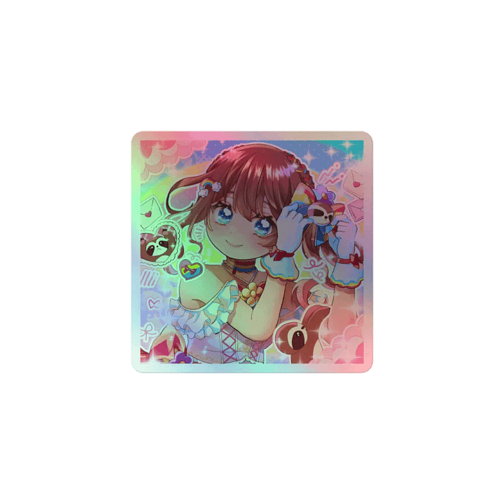Rainbow-Colored Idol Holographic Sticker product image (1)