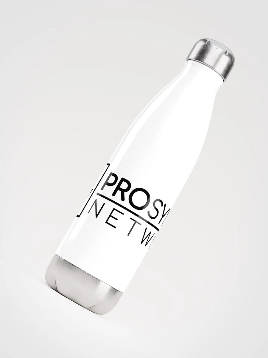 Pro SYnth Network Stainless Steel Water Bottle - White product image (4)