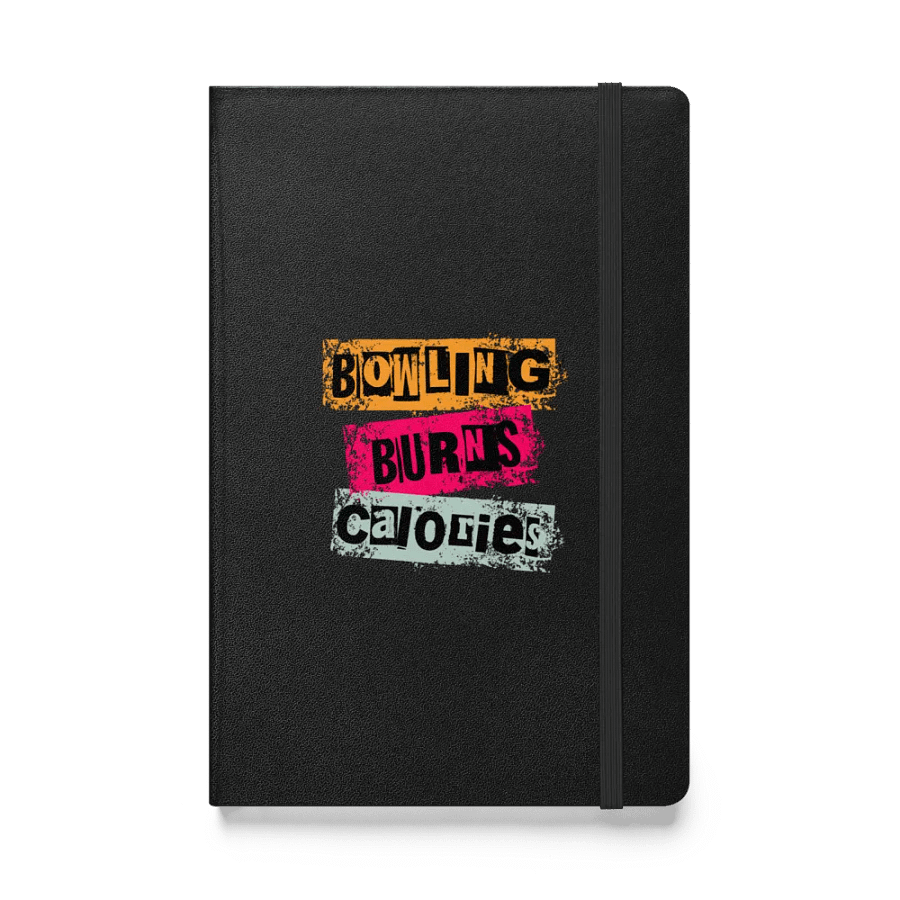 Bowling Burns Calories Playful Journal product image (1)