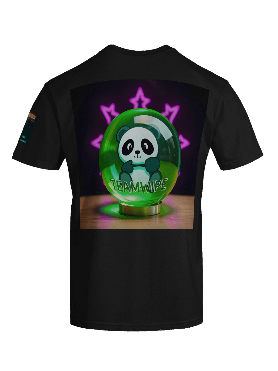 Panda Teamwipe Glass marble T-Shirt product image (9)