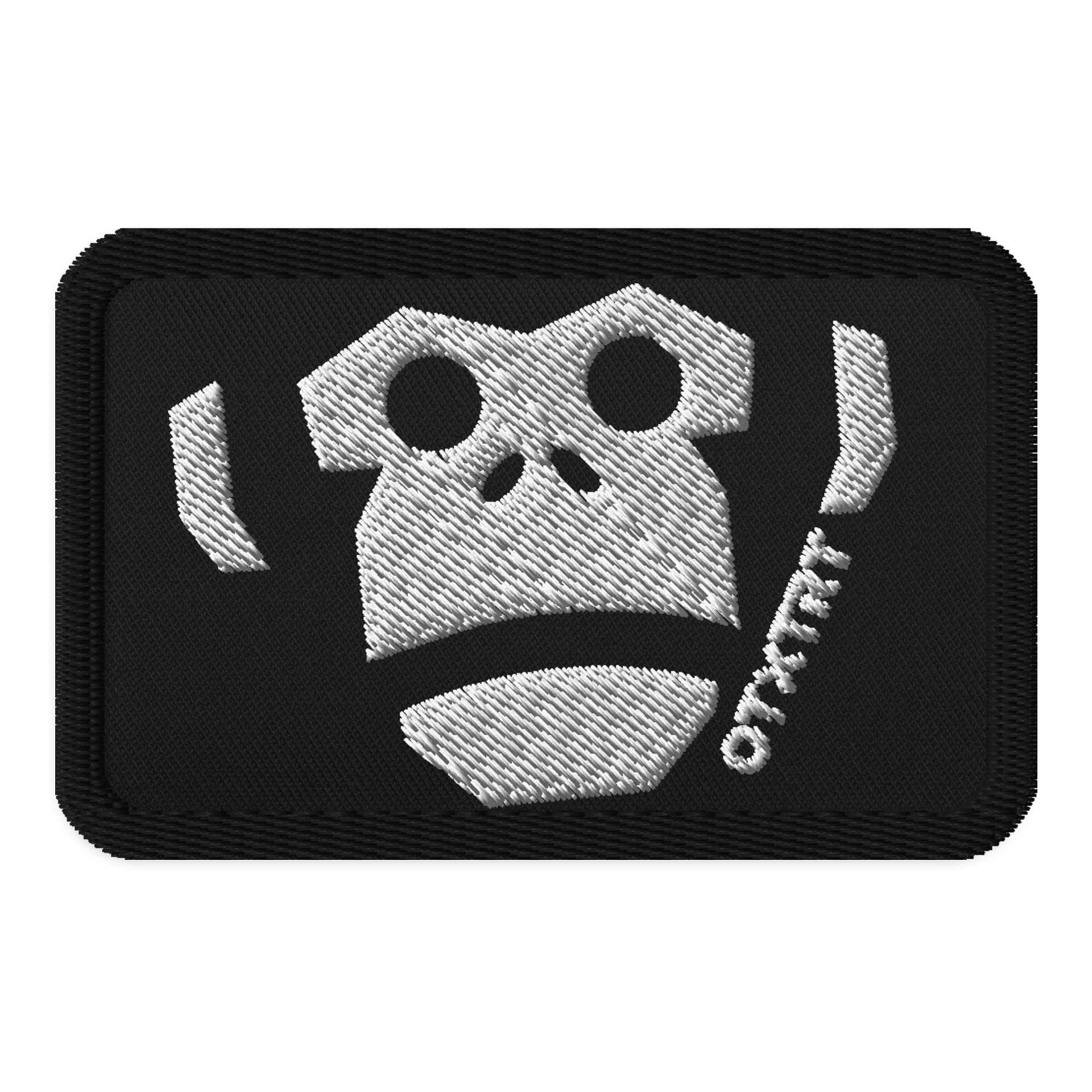 Monkey Embroidered Patch product image (1)