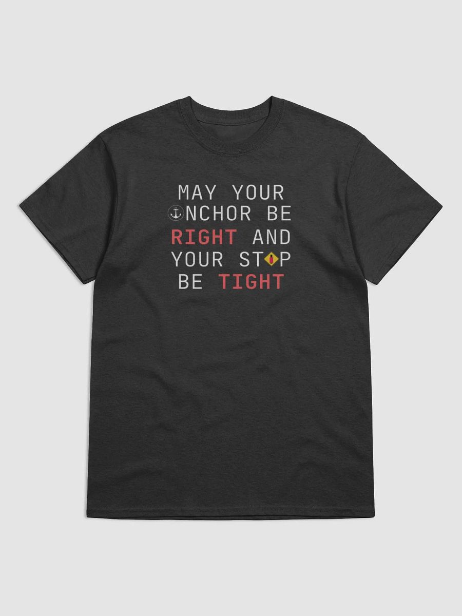 Anchors & Stops Shirt (White Text) product image (1)