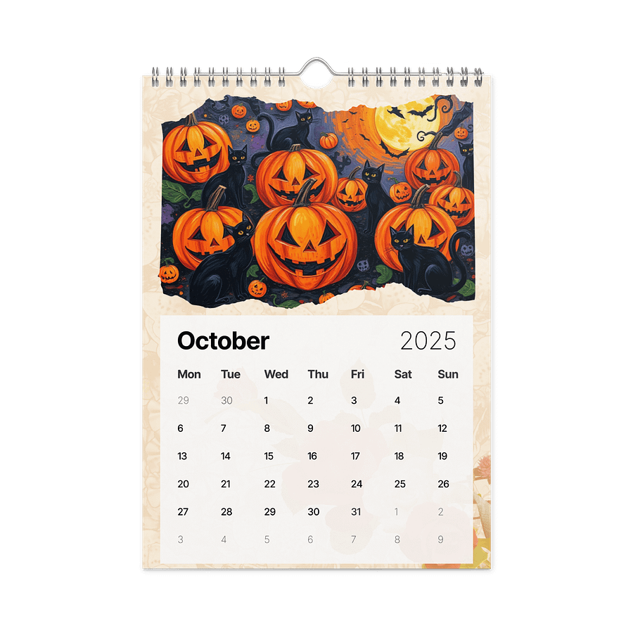 FOLK ART WALL CALENDAR 2026 product image (12)