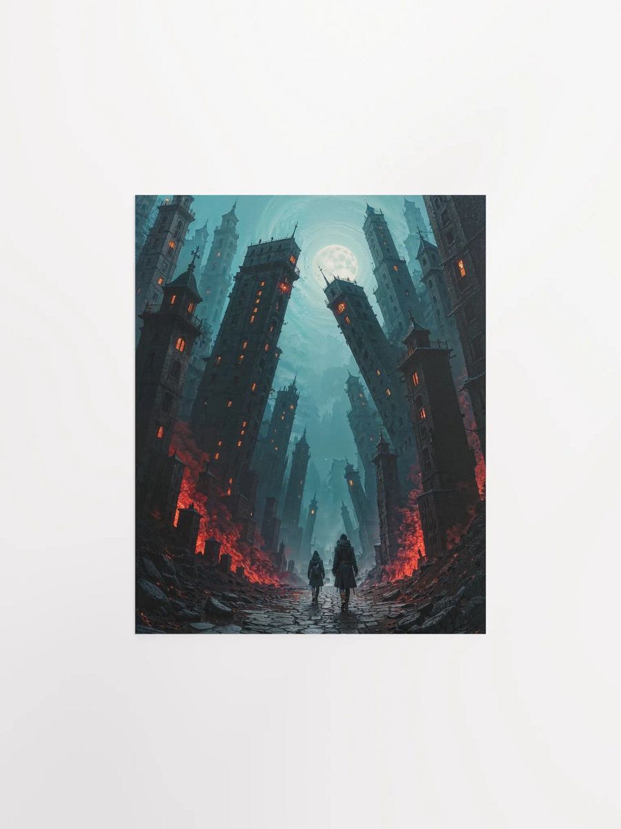 Moonlit Gothic Dystopia Poster product image (19)