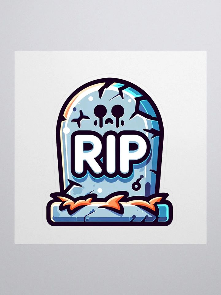 RIP Emote Sticker product image (2)