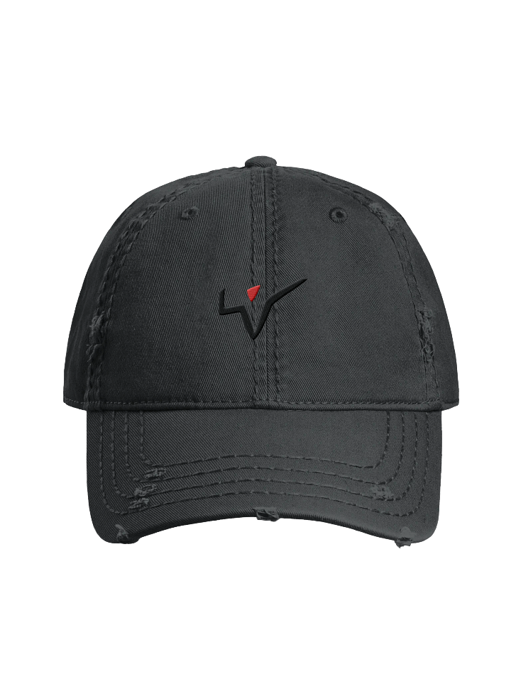 FTA - Rocket Red Distressed Dad Hat product image (1)