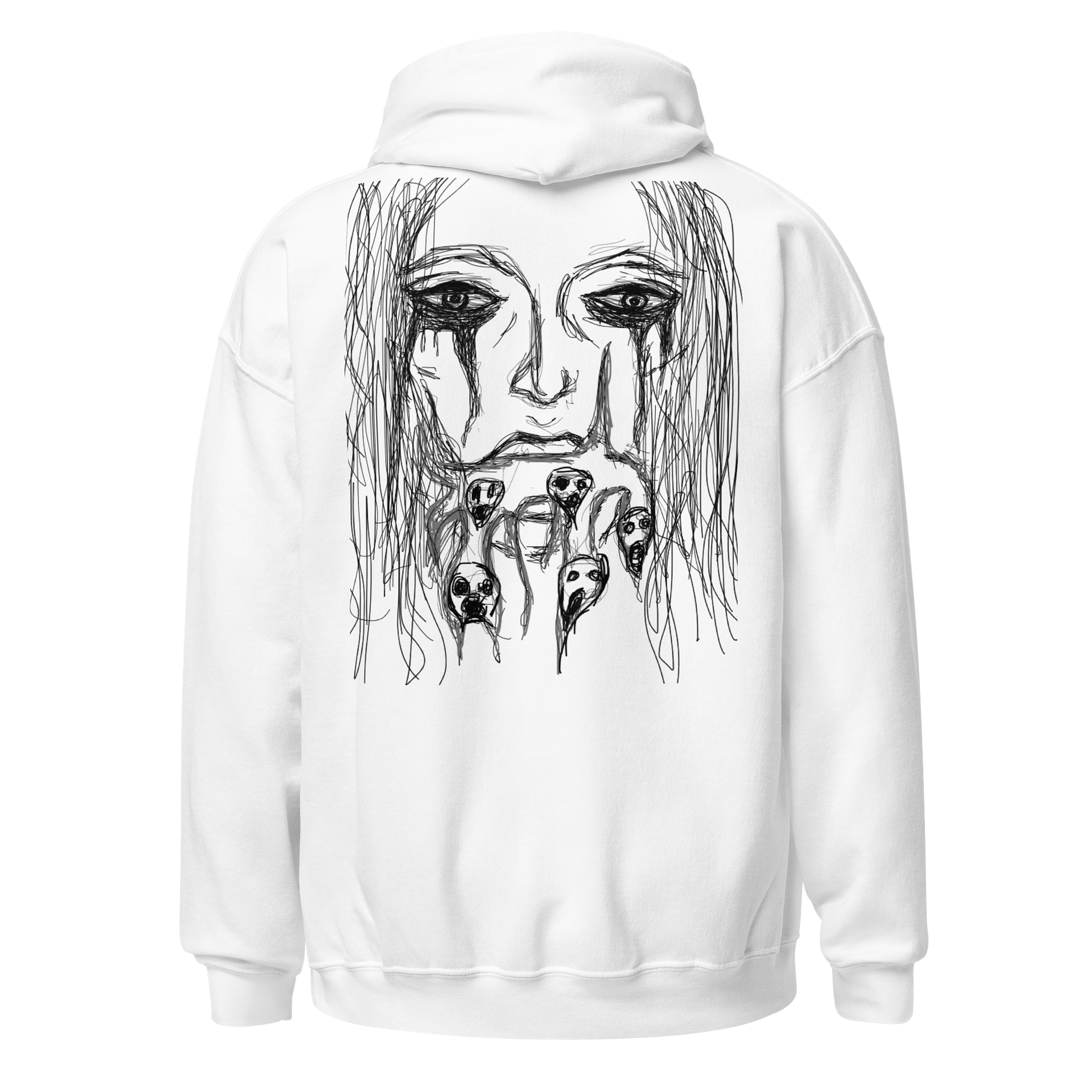 Přežít White Hoodie product image (1)