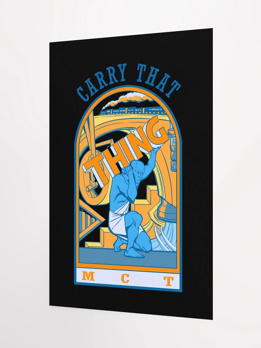Man Carrying Poster product image (3)