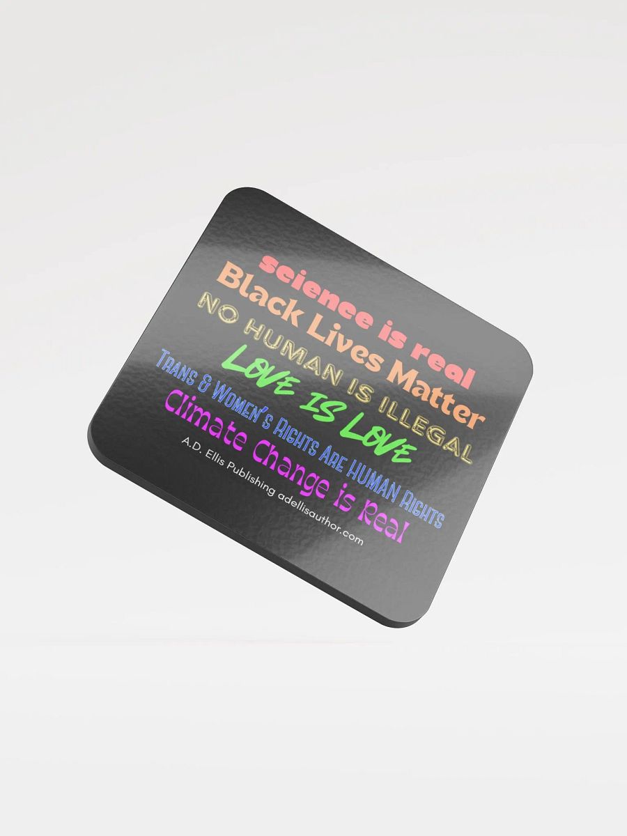 Empowerment Statements Cork Coaster product image (1)