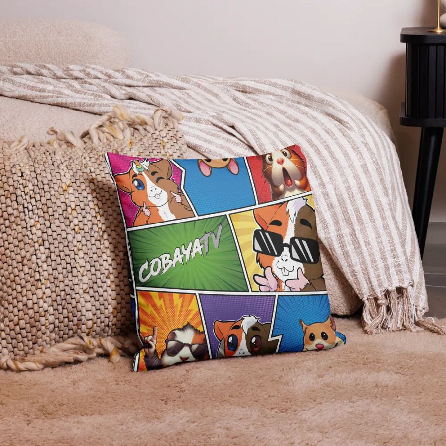 Pillow Case CobayaTV Emote Wall product image (15)