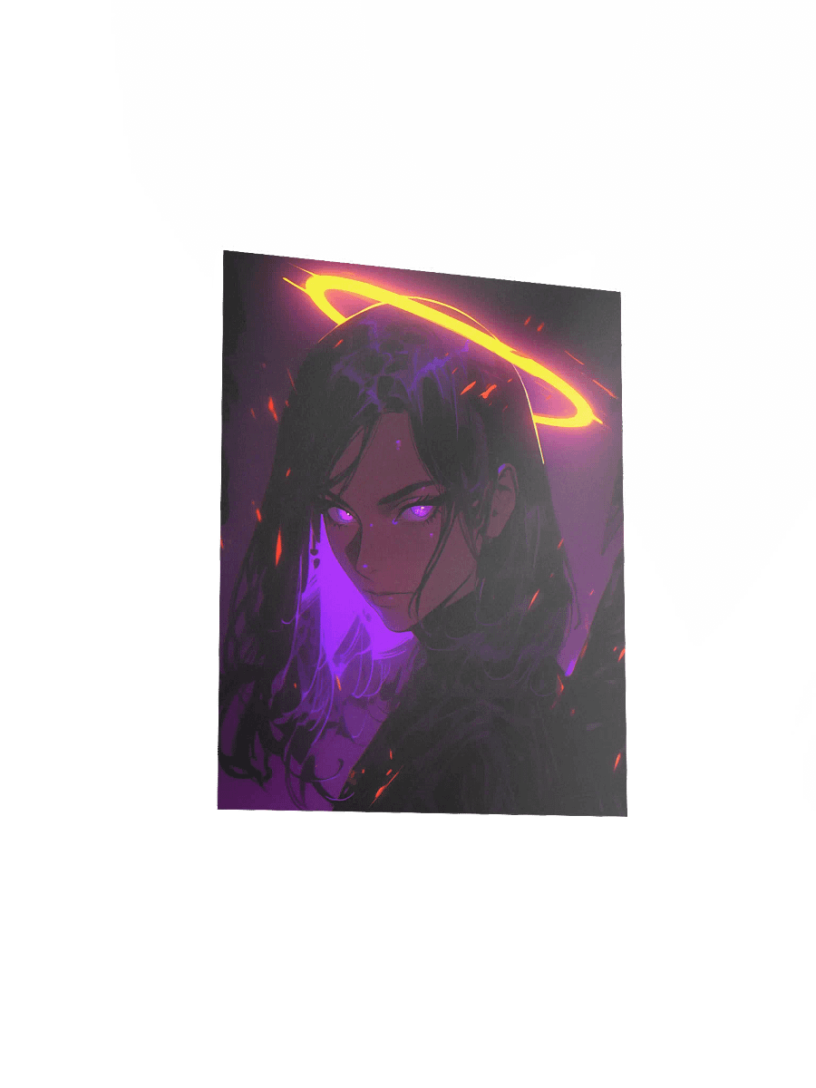 Fallen Angel Ethereal Glow Matte Poster product image (14)
