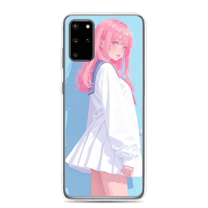 Sailor Style Pink Anime Samsung® Case product image (1)