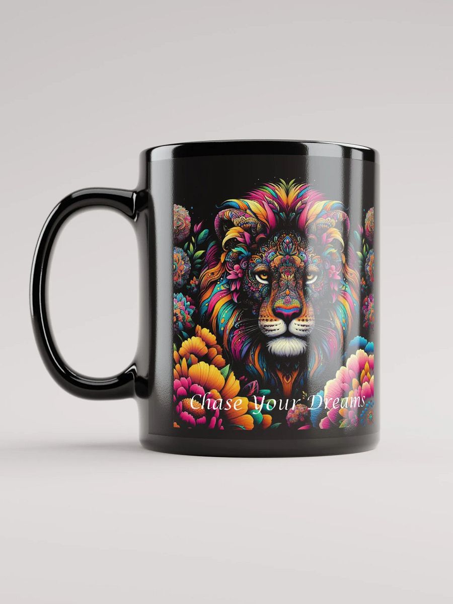 "Chase Your Dreams" #Motivational Glossy Black Mug product image (12)