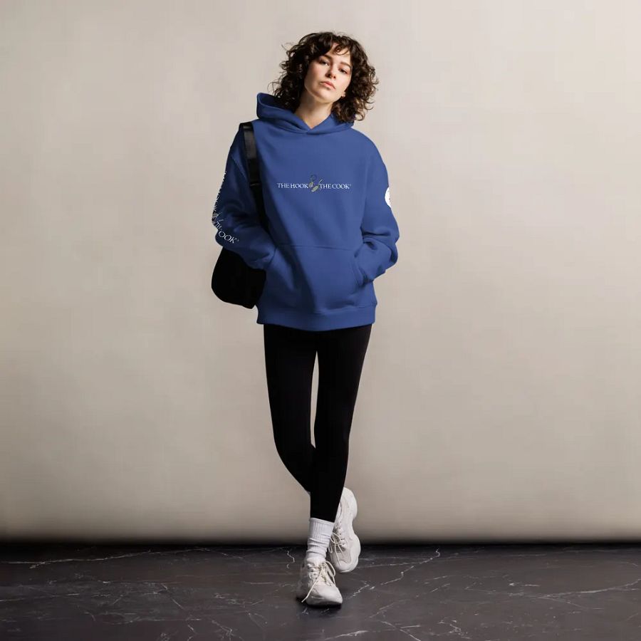 THE HOOK & THE COOK PRIEMIUM Unisex Hoodie product image (8)