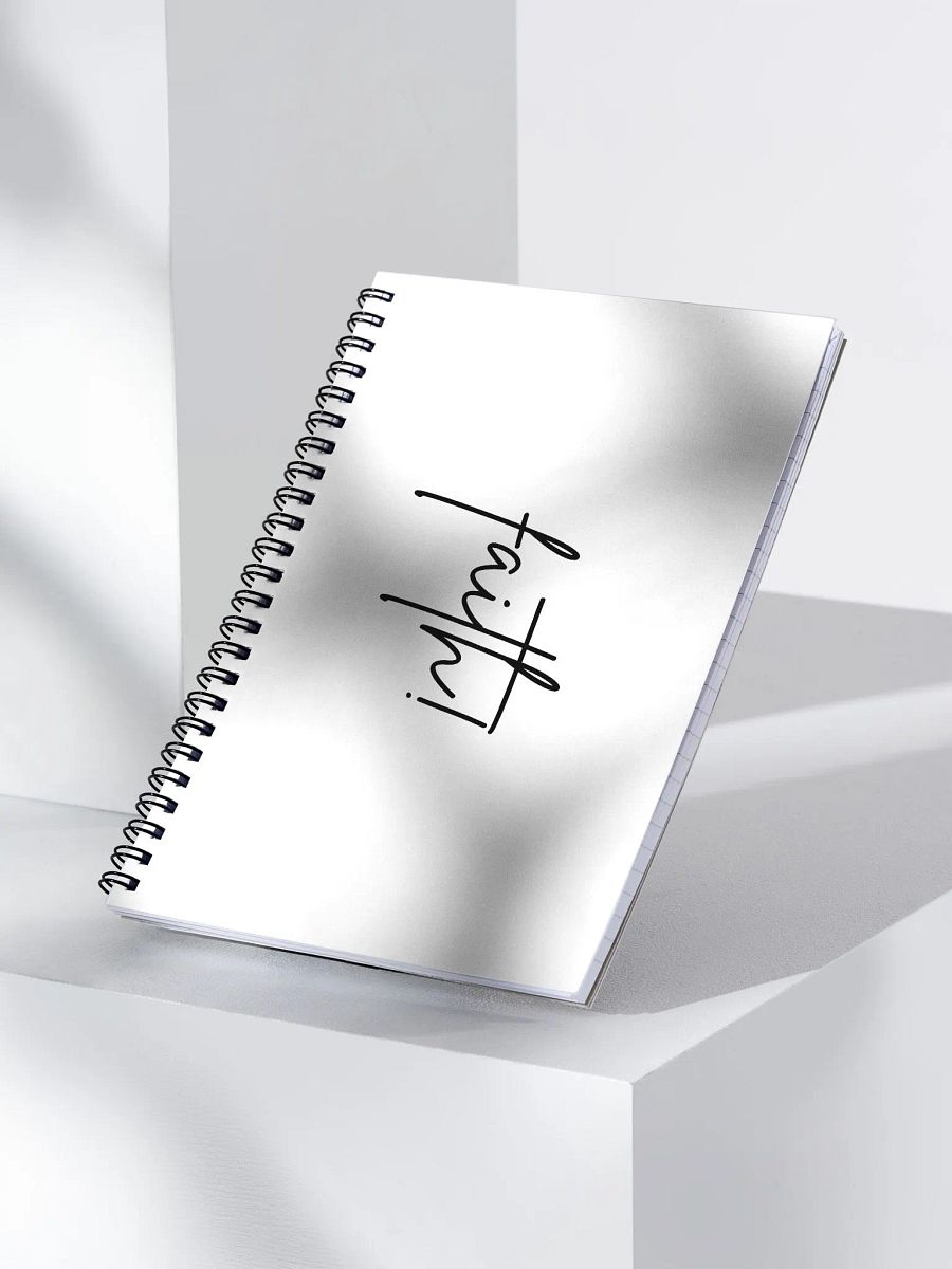 Faith! Spiraled Notebook product image (3)
