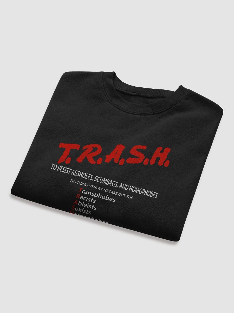 TRASH Crop Sweatshirt product image (3)