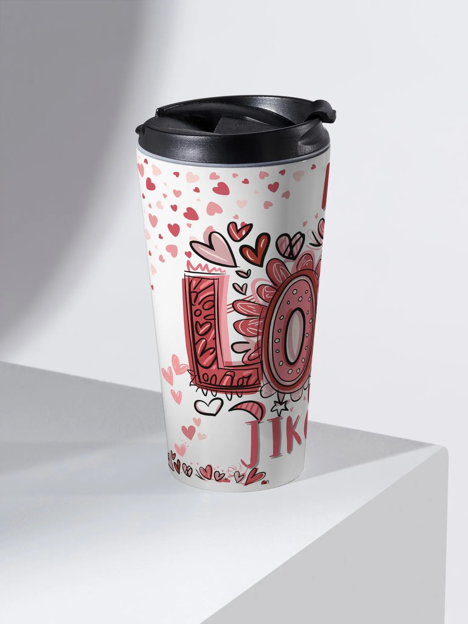 Jikook Valentine's Day Stainless Steel Travel Mug product image (2)