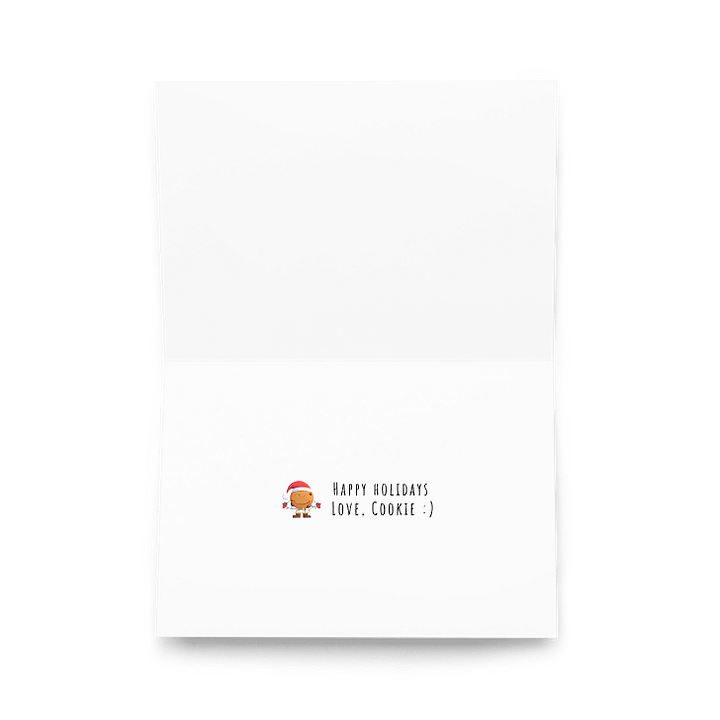 CHRISTMAS COOKIE CARD product image (2)