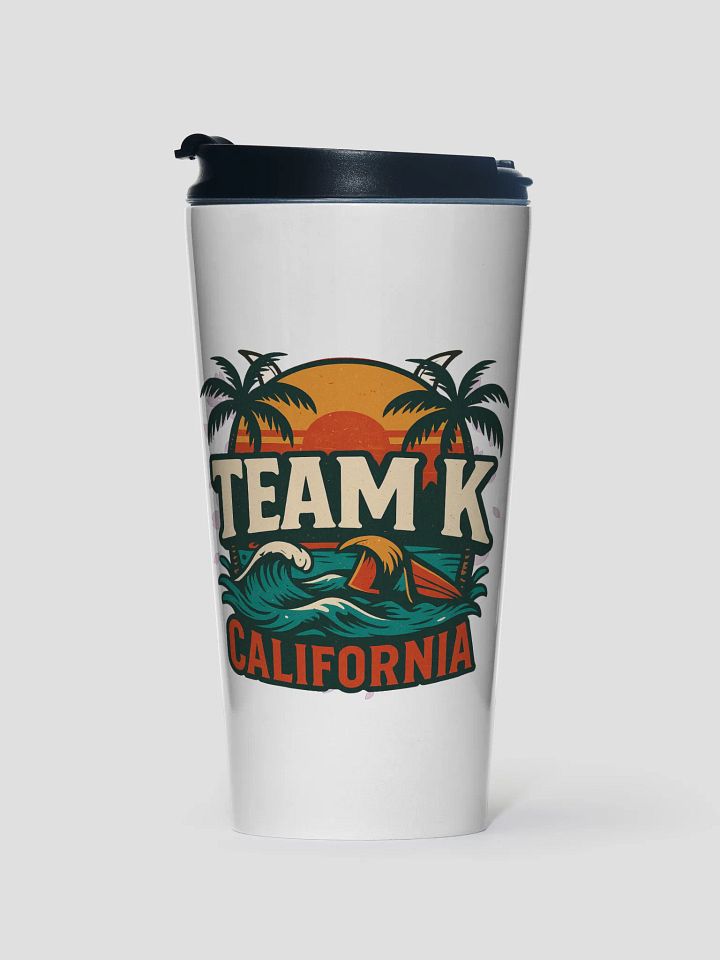 TEAM K CALIFORNIA Stainless Steel Travel Mug product image (1)