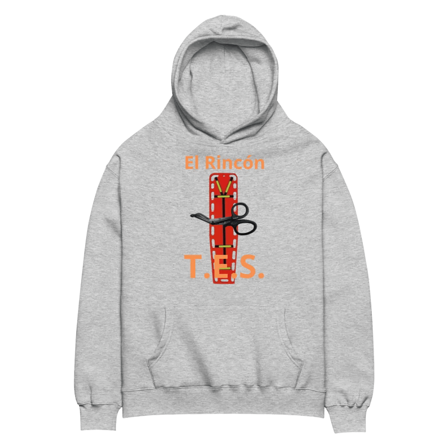 Sudadera AS Colour Unisex Premium sobredimenso logo rincon TES product image (8)