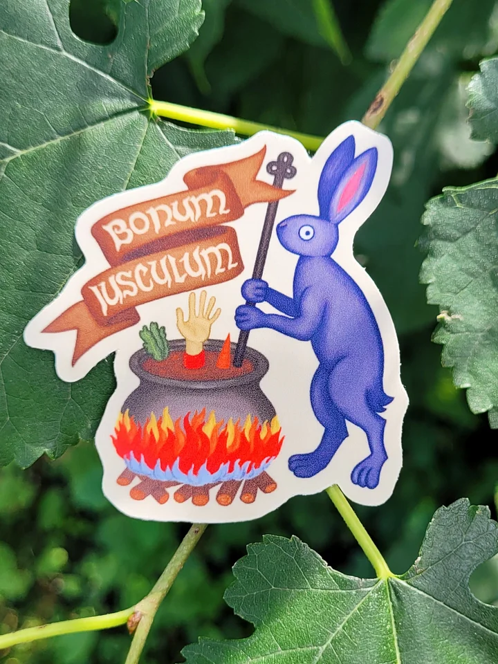 Bonum Iusculum / Good Soup Sticker product image (2)