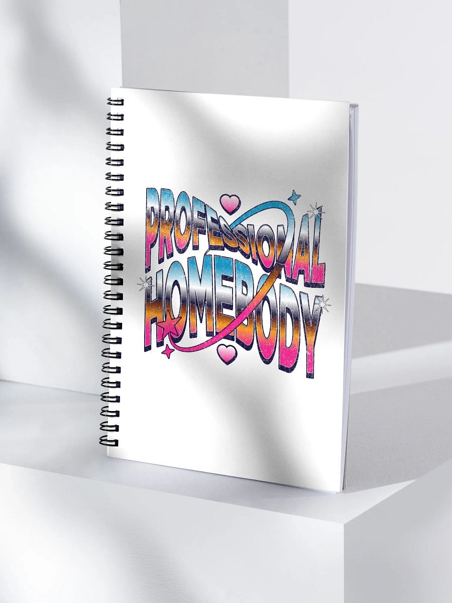 Professional Homebody Vibrant Spiral Notebook product image (3)