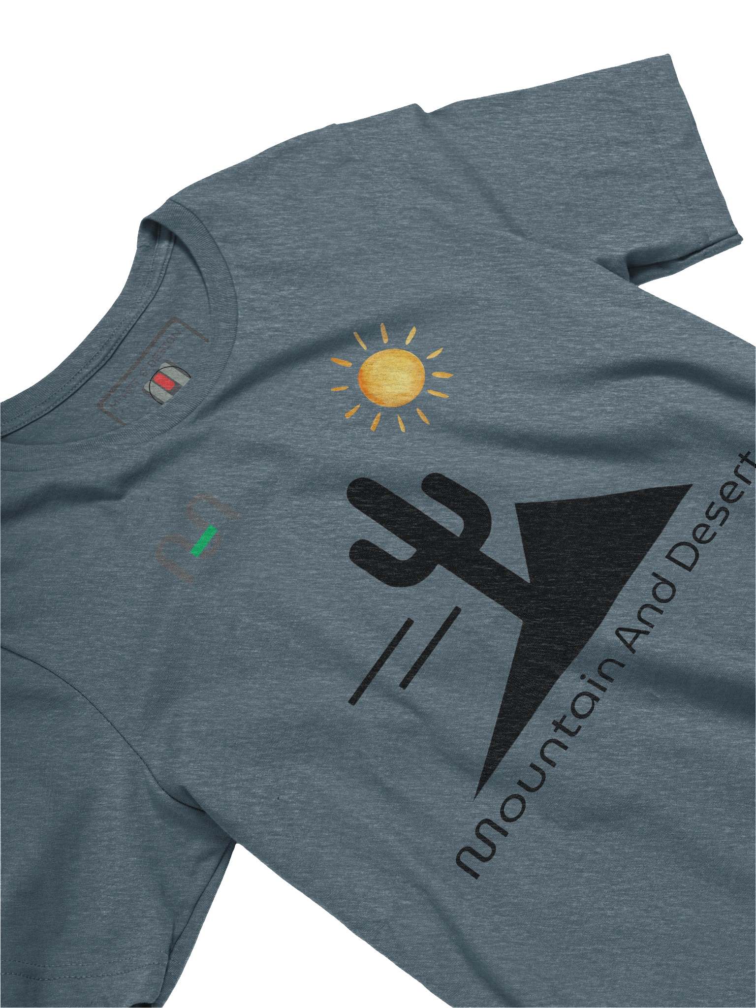 Mountain and Desert Tee - M-Art & Design product image (2)