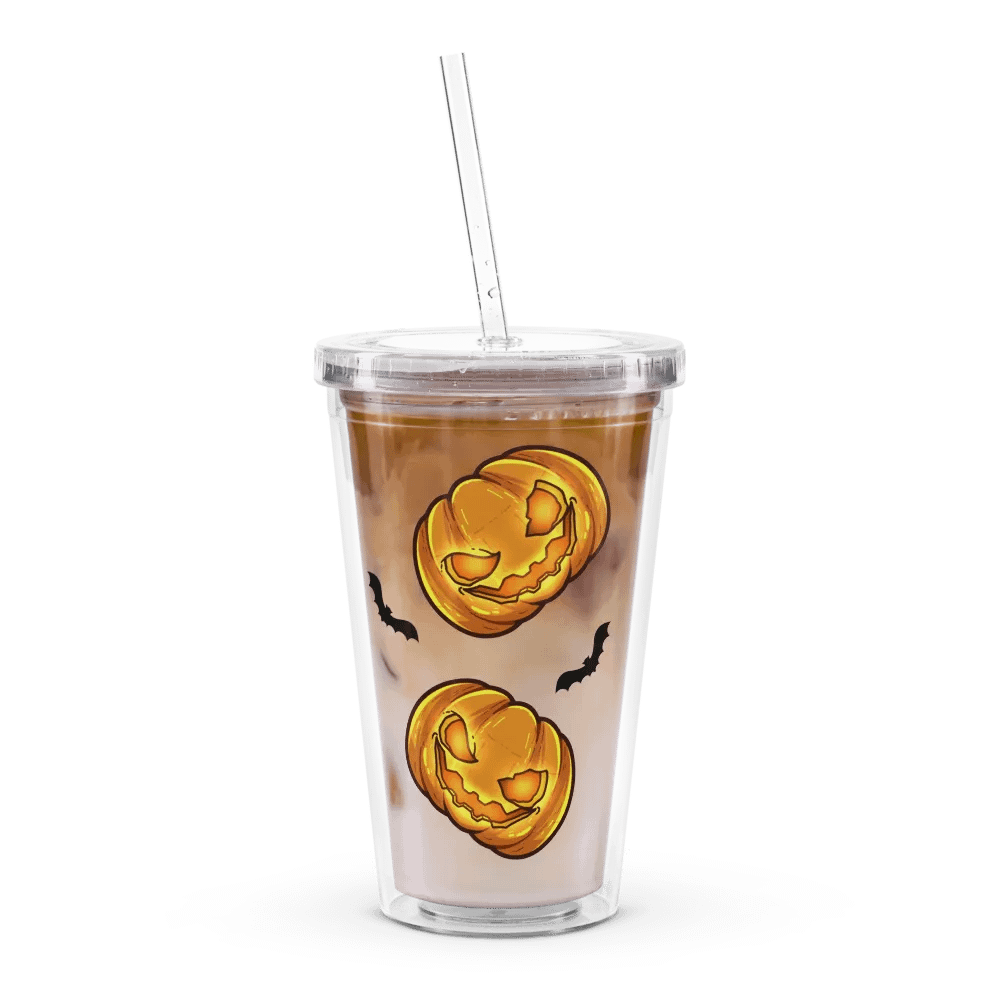 Halloween Cosmos Cat 16oz Tumbler product image (6)