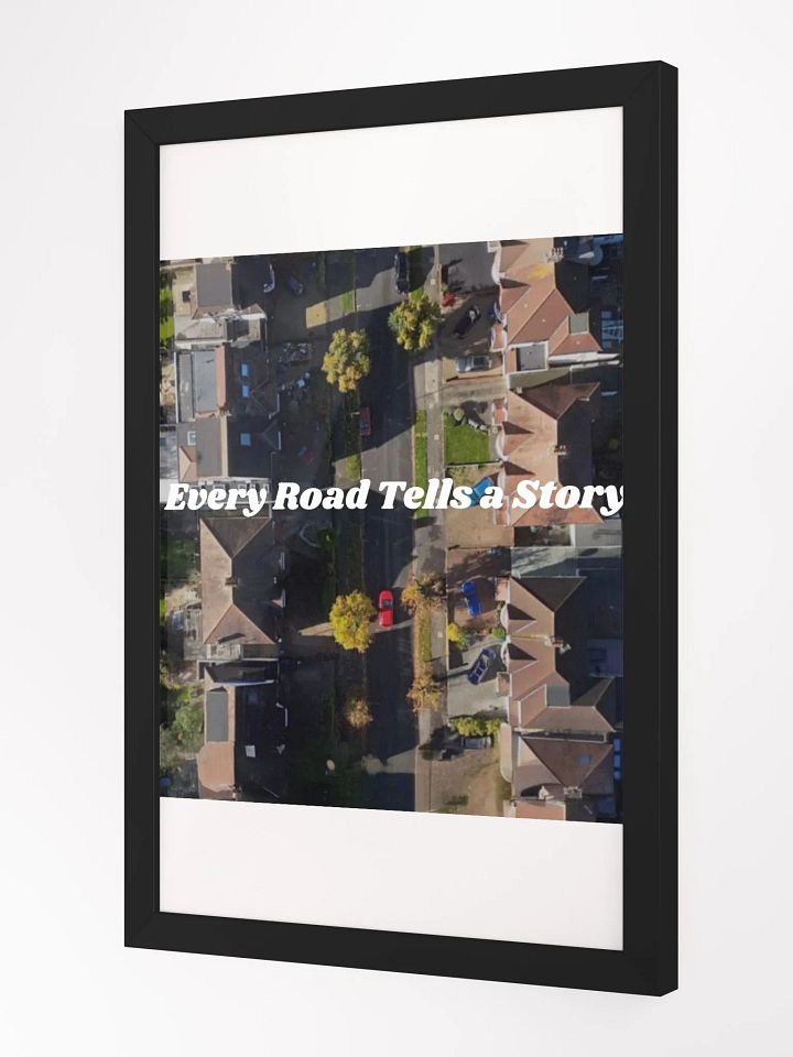 Wall Art Passing Near Beautiful City Framed High-Quality Matte Poster (in) product image (2)