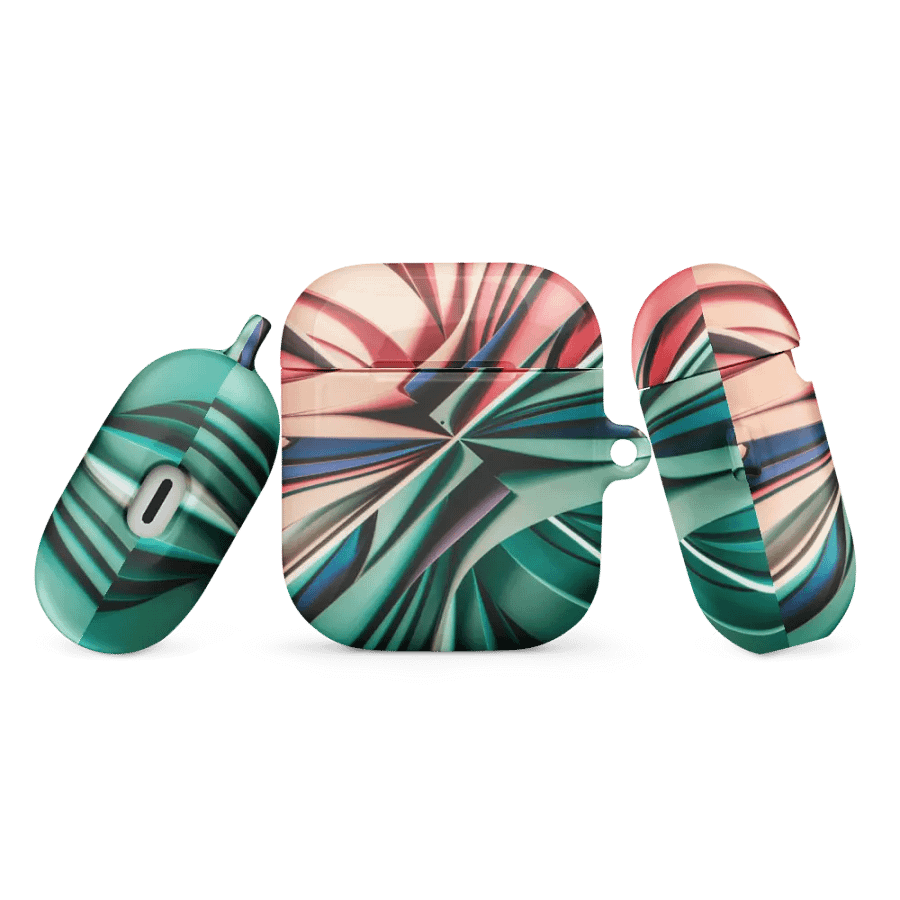 Flowing Lines Coral AirPods® Case product image (10)
