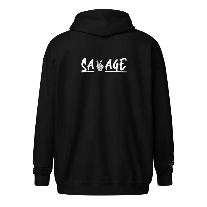"SAVAGE" Slayer Zip Up Hoodie product image (2)
