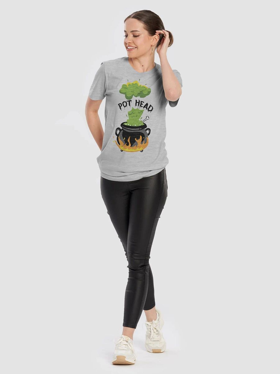 Witch's Brew Pot Head Cauldron Halloween Unisex T-Shirt product image (10)