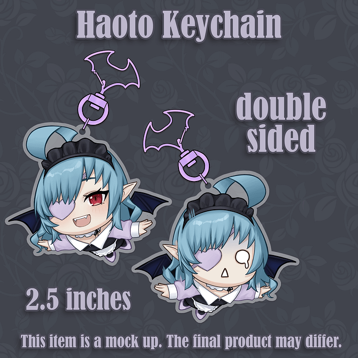 Haoto Birthday Keychain [PREORDER] product image (1)